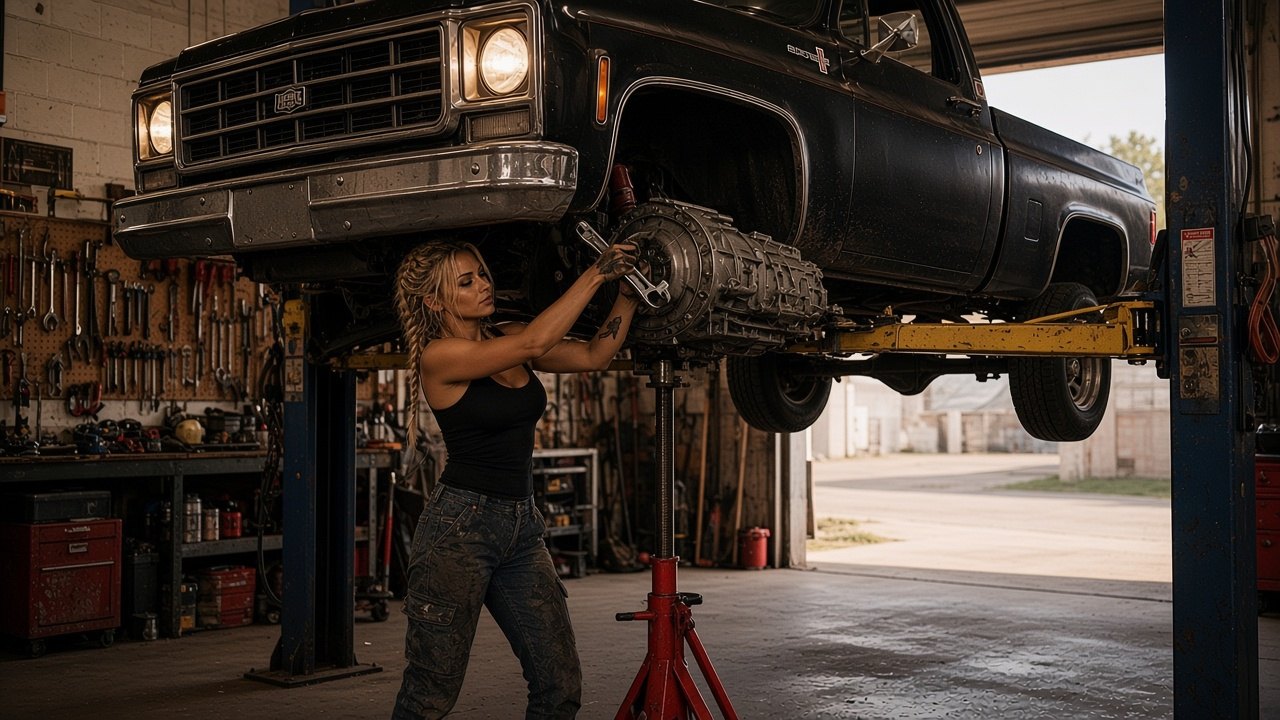 Tammy Raines: The C10 she rebuilt herself